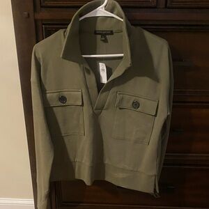 Banana Republic Khaki Green Jacket